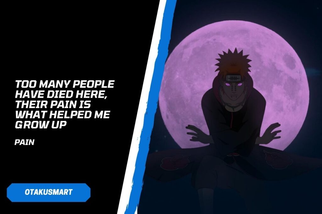 Pain Quotes from Naruto 