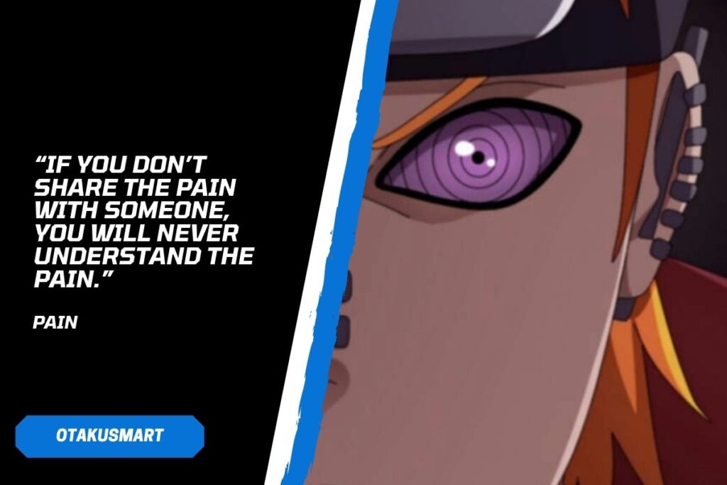 top 10 pain quotes Naruto