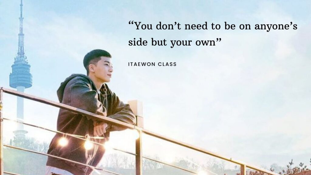 Top 10 Inspiring Quotes From Itaewon Class