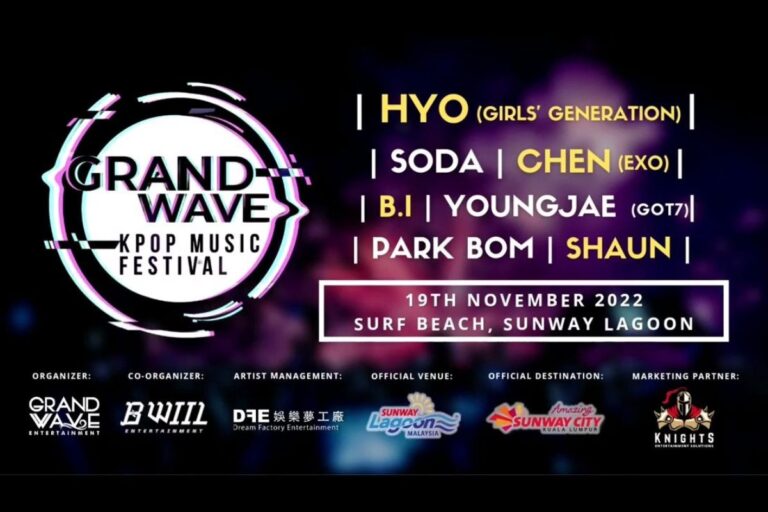 Here’s everything you need to know about the Grand Wave K-pop Music Festival 2022!