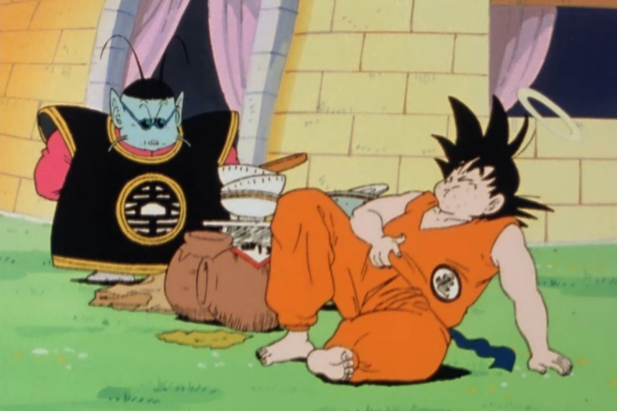 Goku training routine