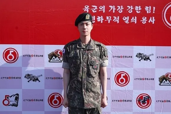 BTS Jin Military Discharge
