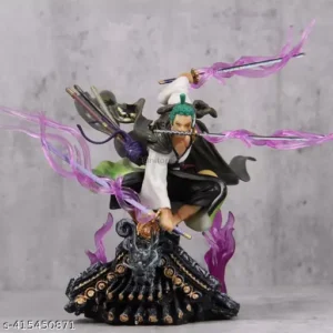 Roronoa Zoro Action Figure from Anime One Piece - 21cm Height, Authentically Designed and Highly Detailed, Box Included