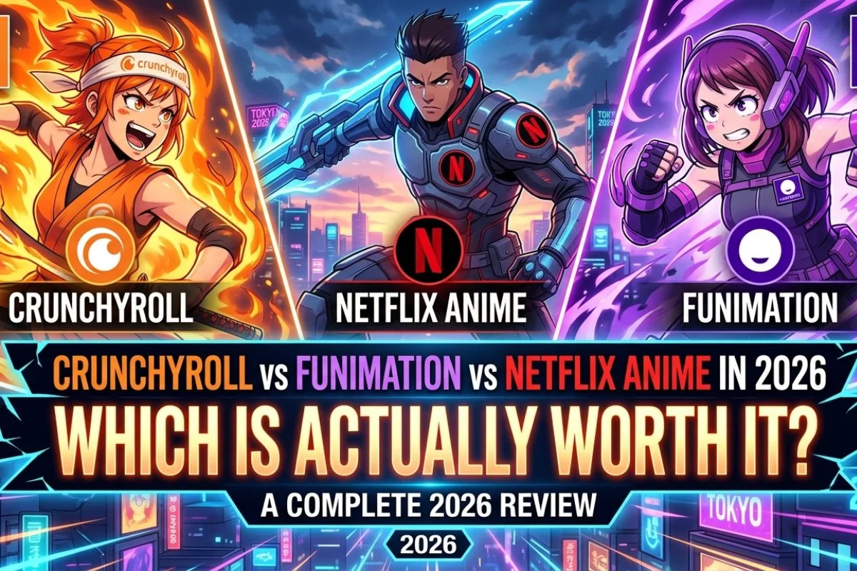 Crunchyroll vs Netflix vs Funimation