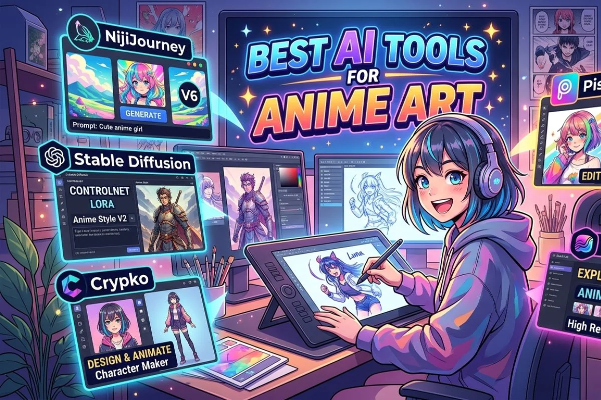 best AI tools for anime art 2026