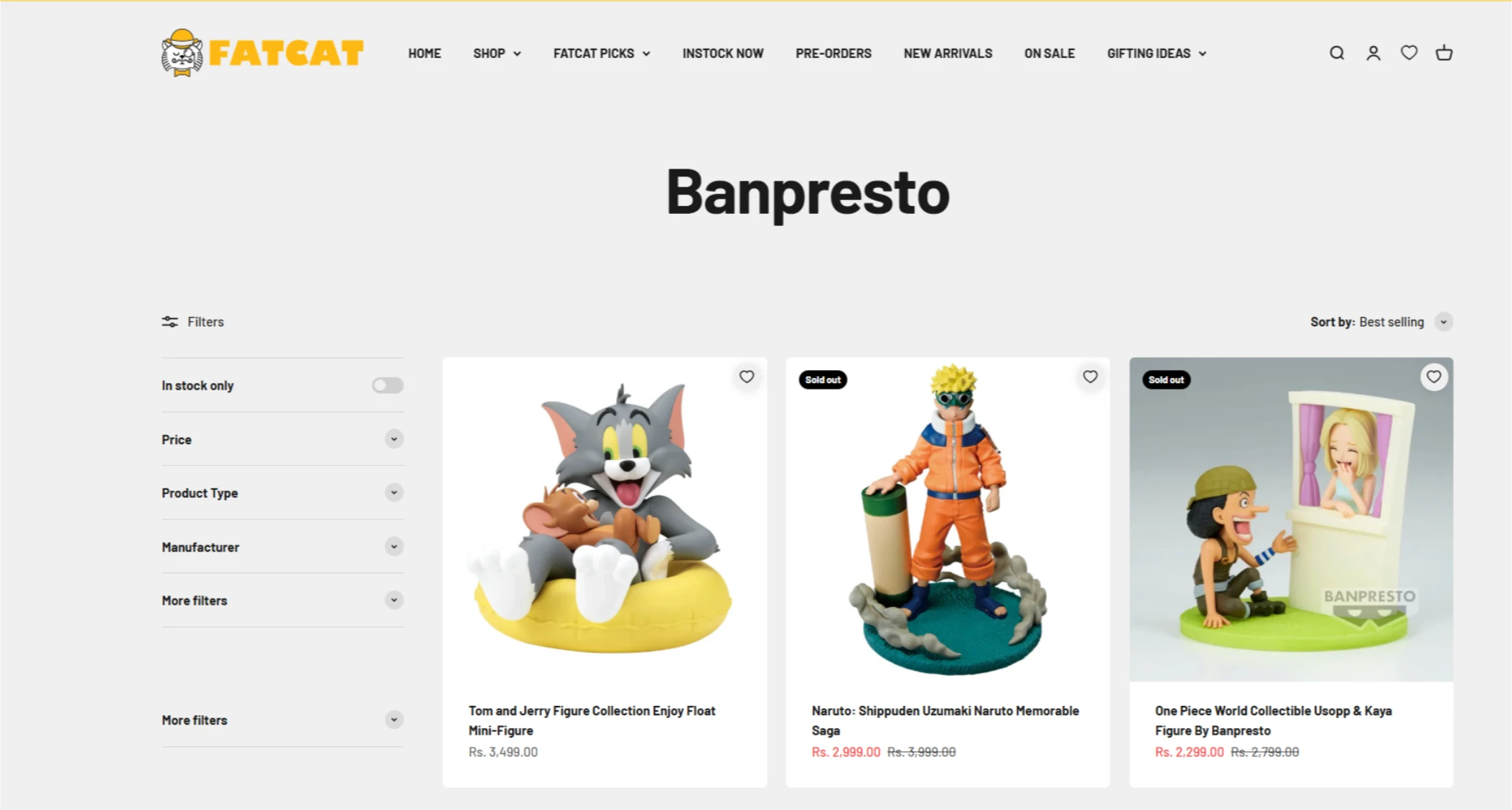 Banpresto — Best Prize Figure Brand